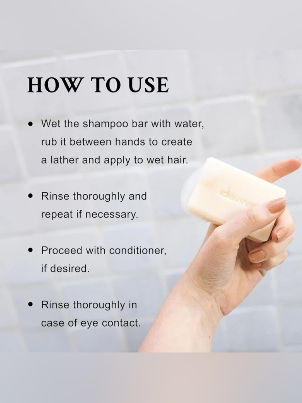 Davines Volu Shampoo Bar - Picture 3 of 4